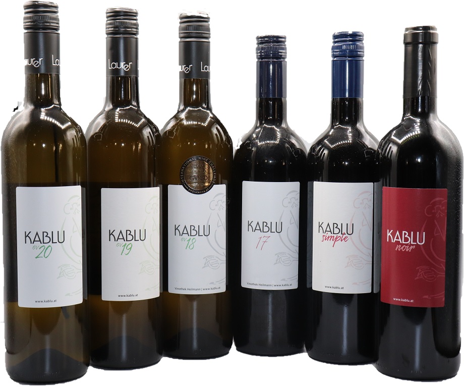 Kablu Weine komplette Serie ohne 111 klein