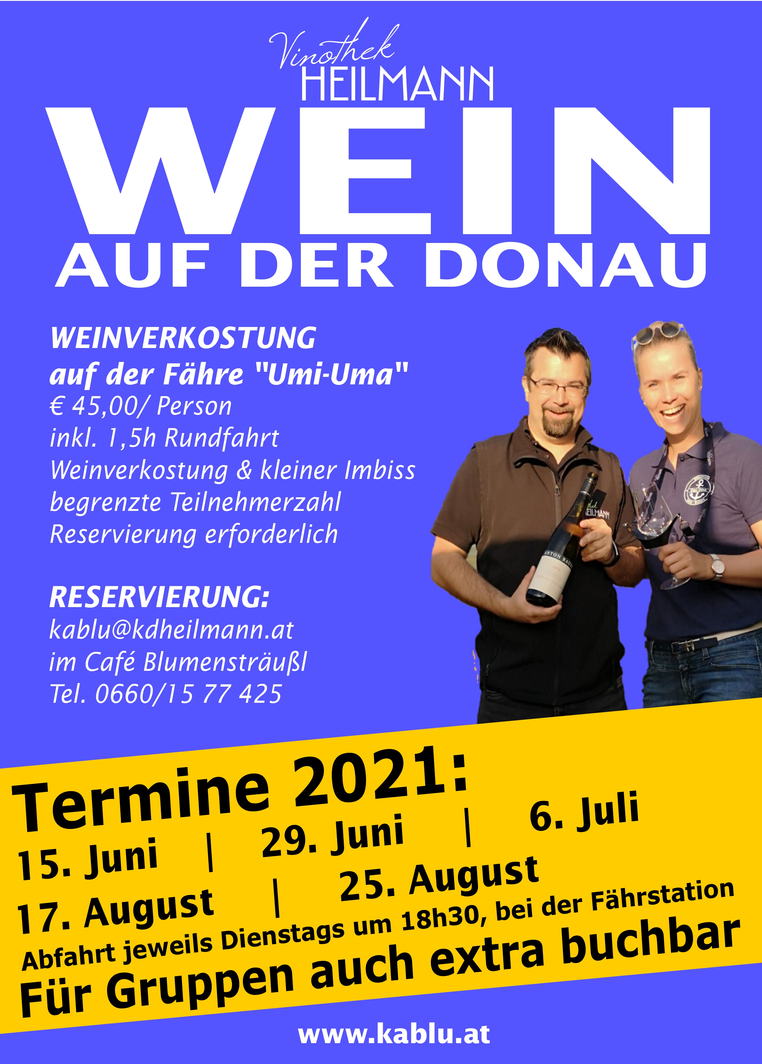 Wein auf der Donau 2021